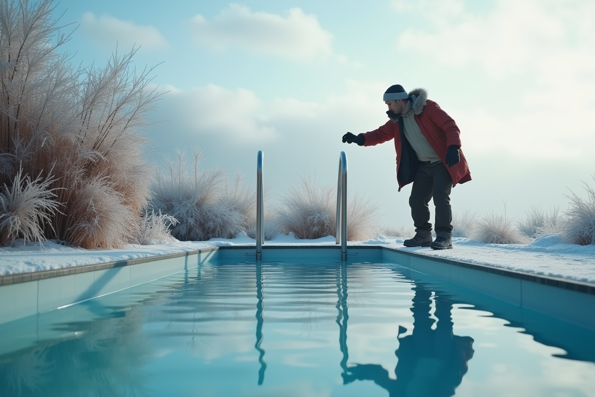 piscine hiver