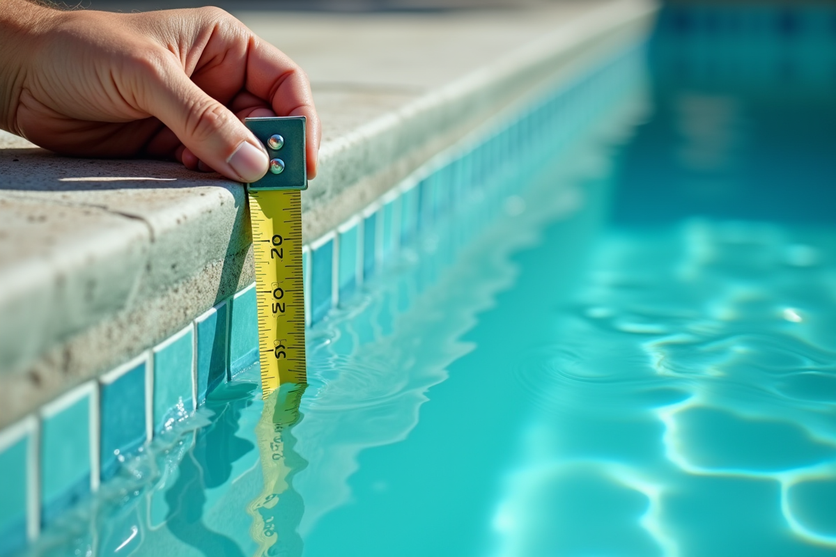 niveau piscine