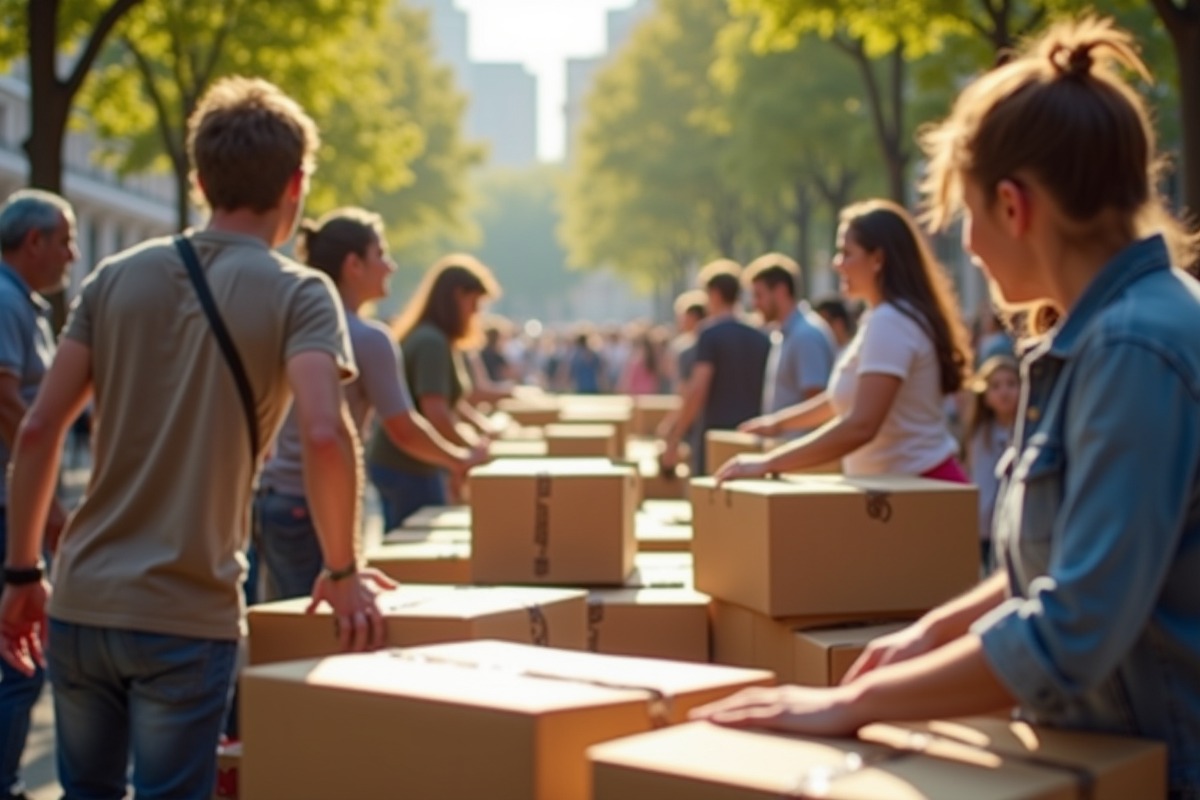 cartons déménagement