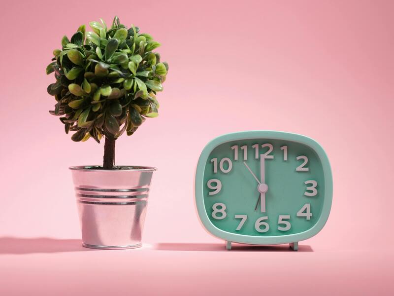 horloge verte
